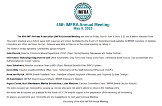 Annual Meetings