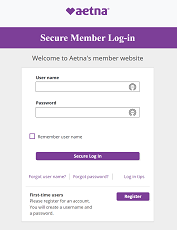 Link to Aetna Website