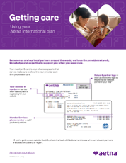 Information on Transition to Aetna (Non-US)