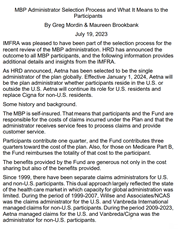 MBP Administrator Selection Process Explained